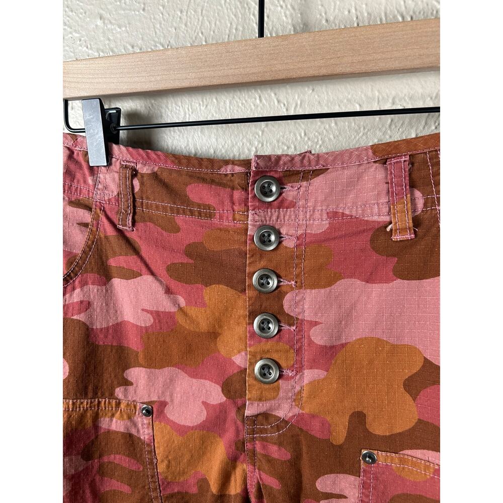Sundance Quincy Ripstop Camo Pants Size 6 Utility Cotton Red Camouflage Trousers - Picture 5 of 10